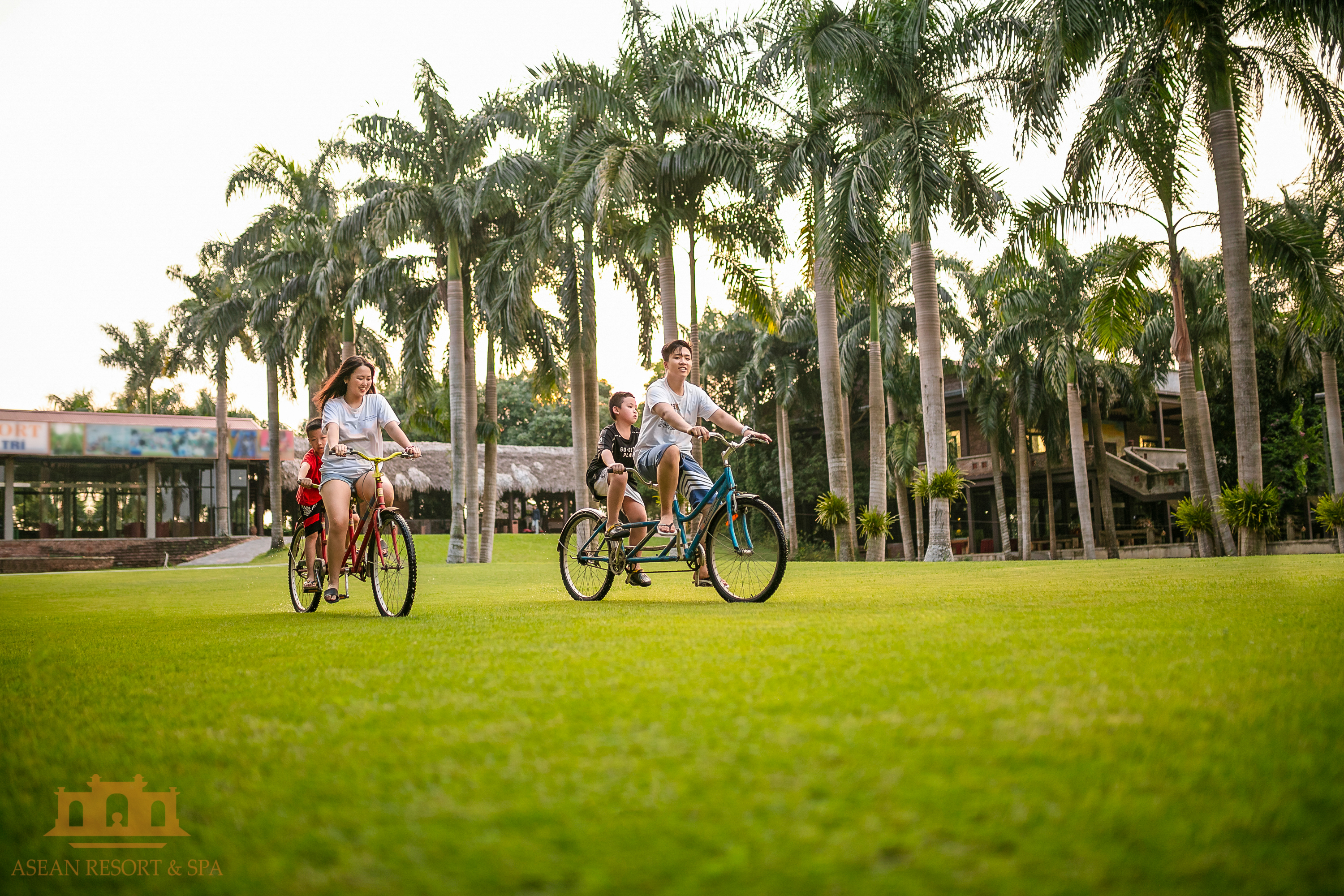 Đạp xe tại Asean Resort